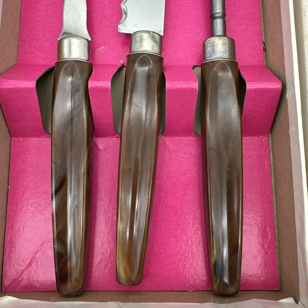 VGT‎ Regent Sheffield Cutlery Set Guaranteed Forever Sharp Stainless Steel NOS